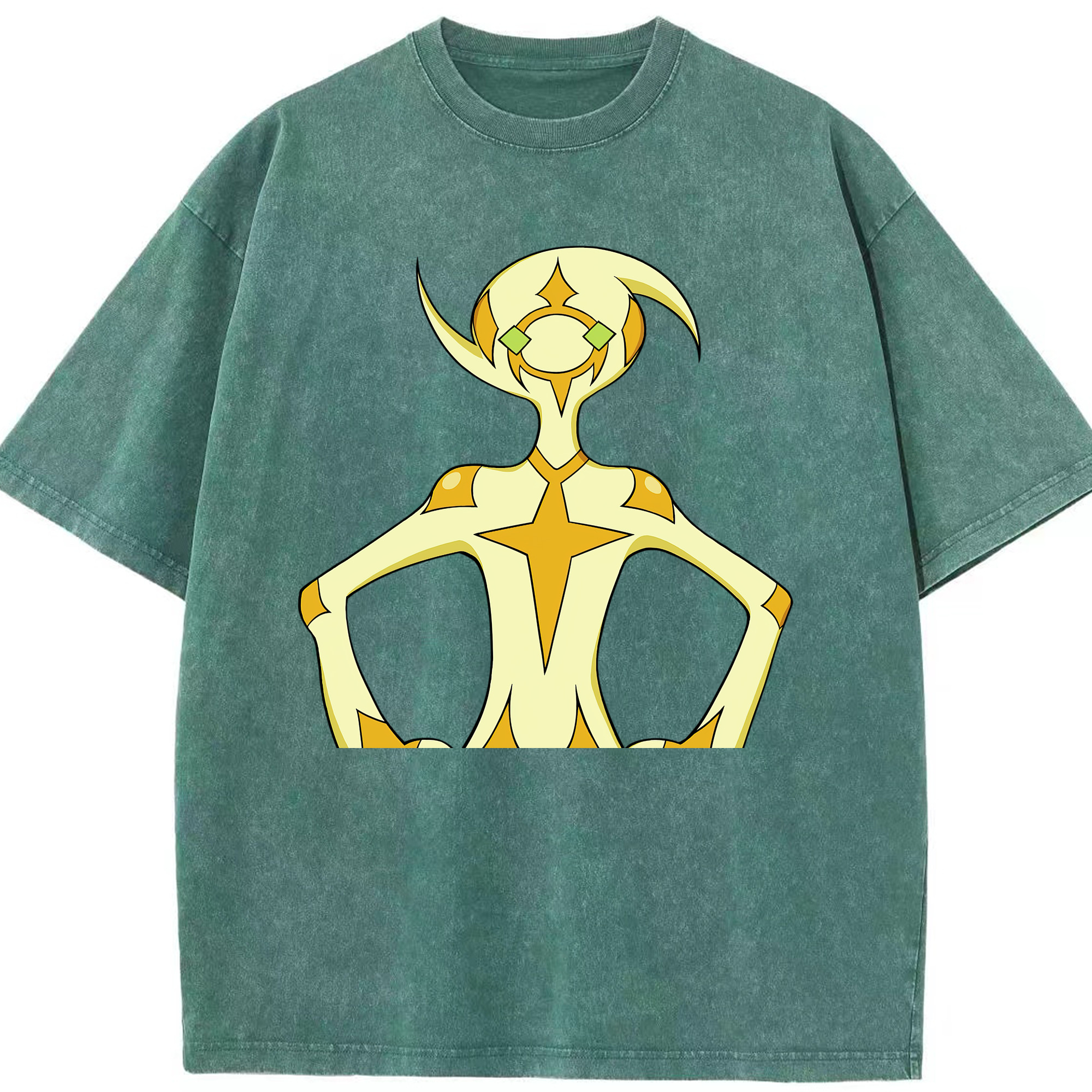 （画像用） 遊☆戯☆王 Yu-Gi-Oh! 綿100% ヴィンテージ風 半袖Tシャツ（フロントプリント）